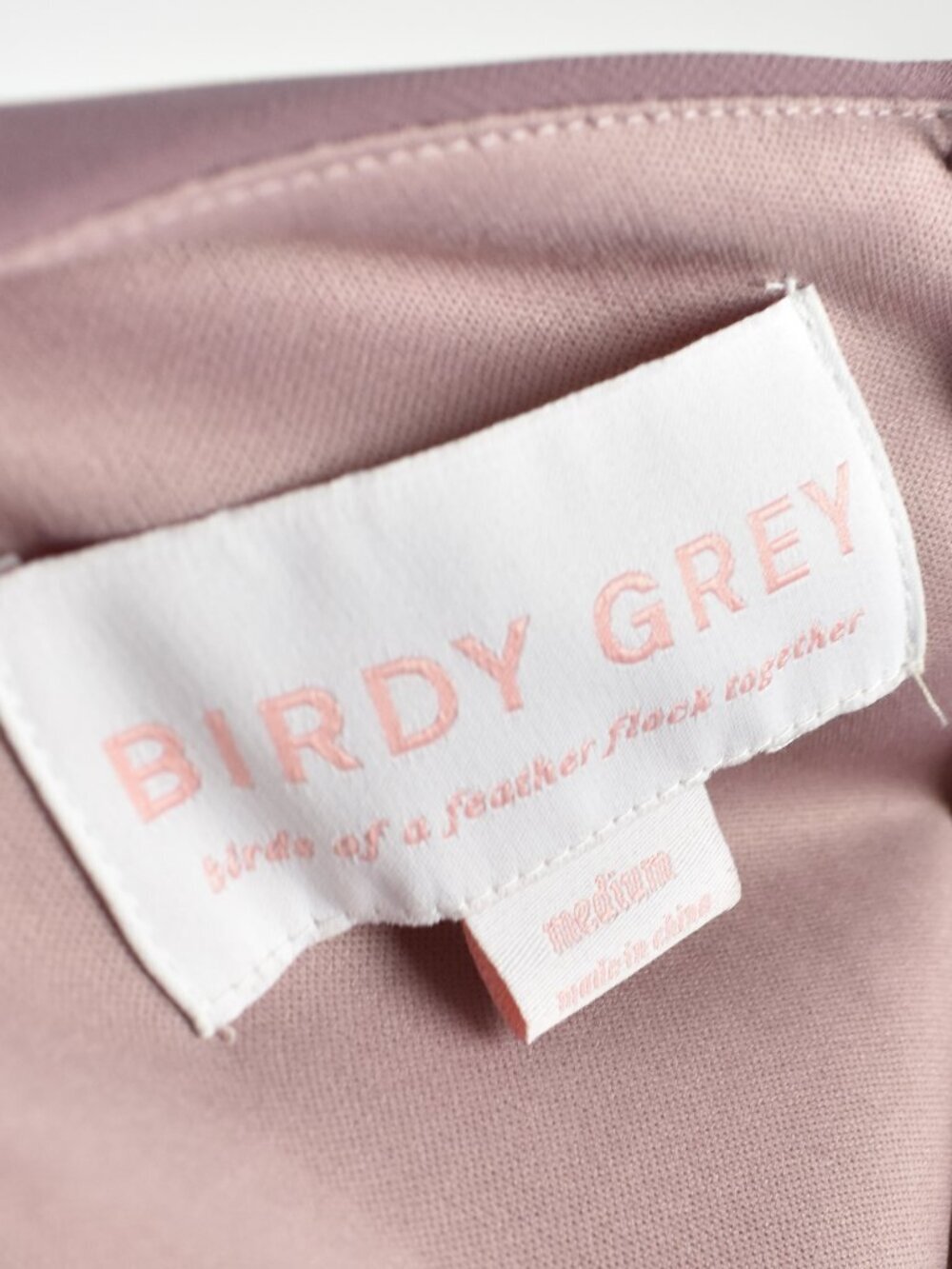 Birdy Grey DARK MAUVE Devin Convertible Chiffon Formal Dress - M - Picture 9 of 9